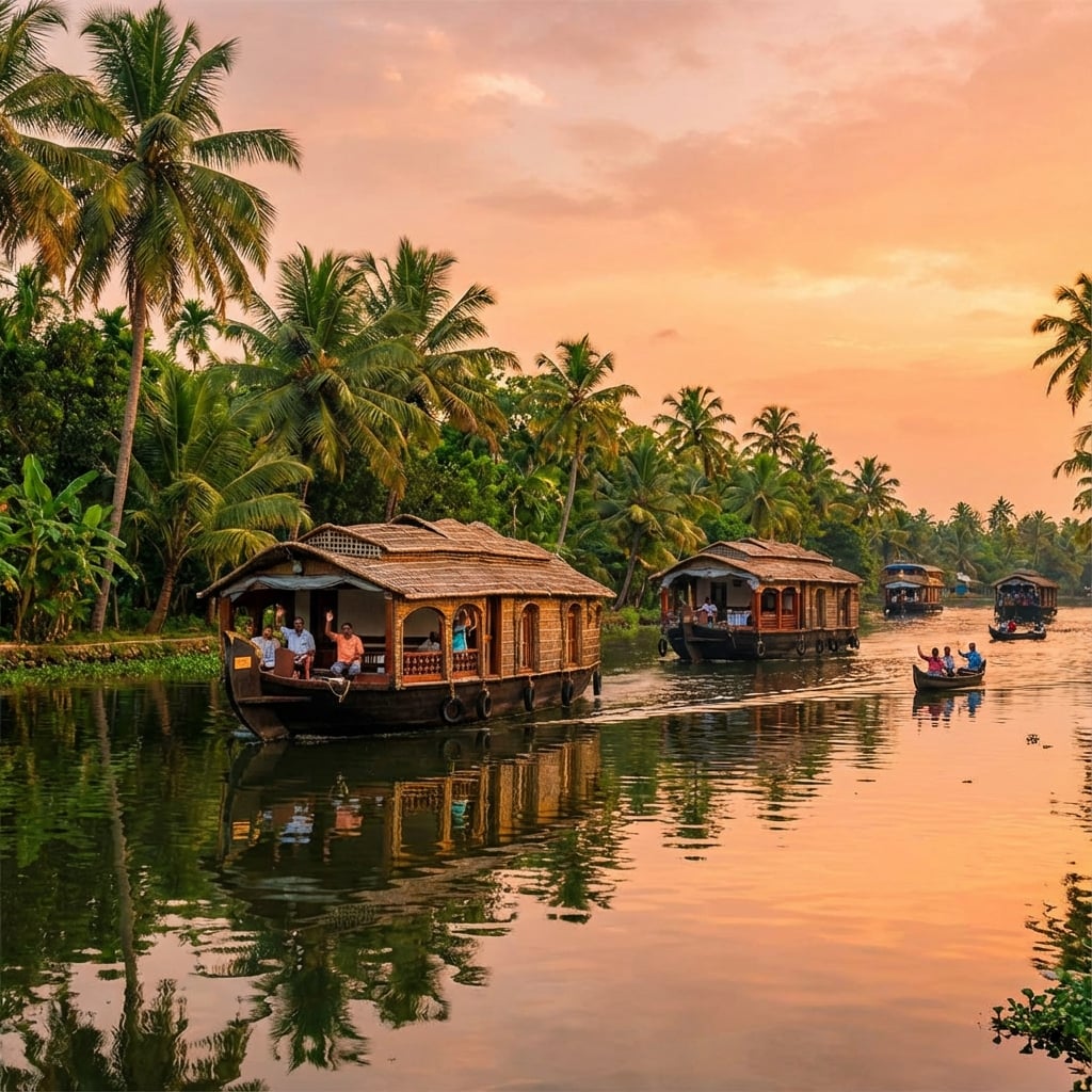 Alleppey & Kochi