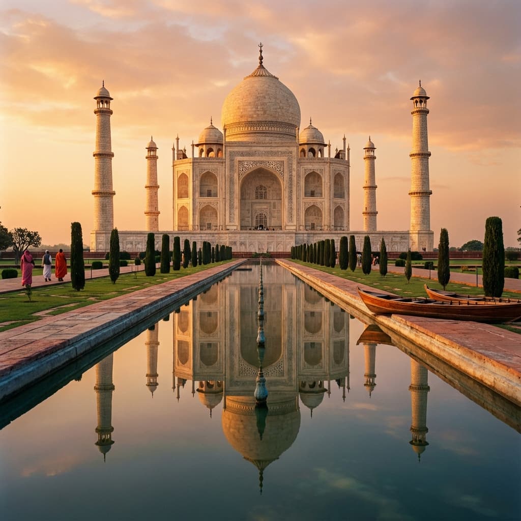 Taj Mahal Sunrise